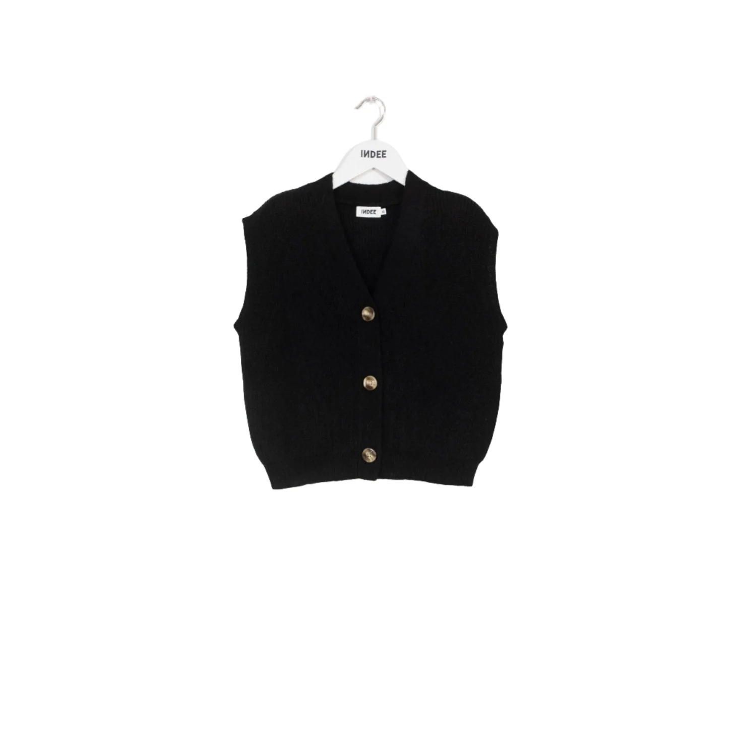 Indee Black Knitted  Cardigan