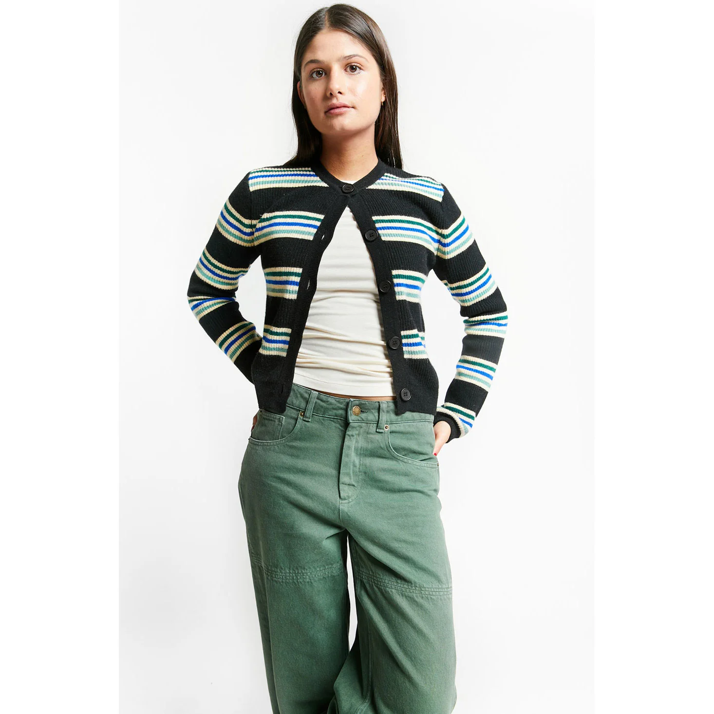 Indee Black Tanger Cardigan - Image 2