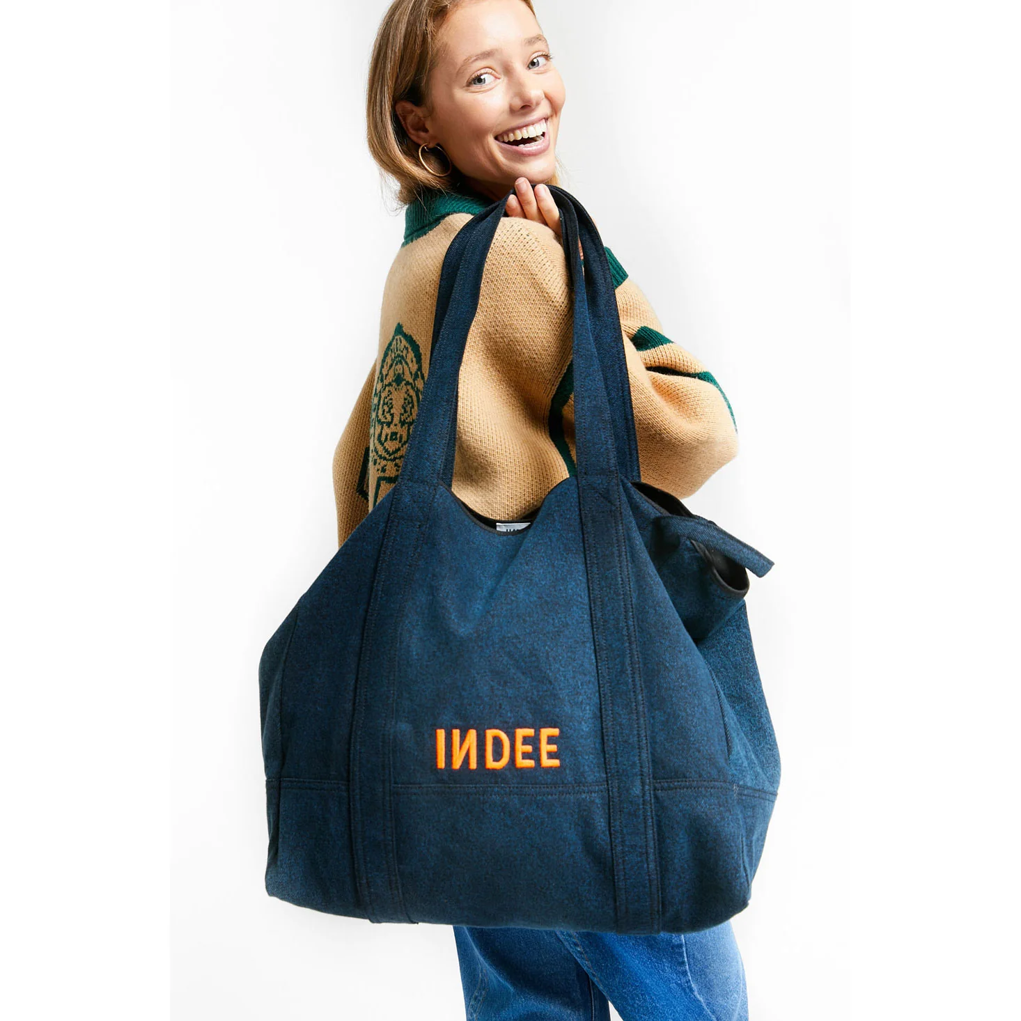 Indee Blue Black Tacos Bag - Image 2