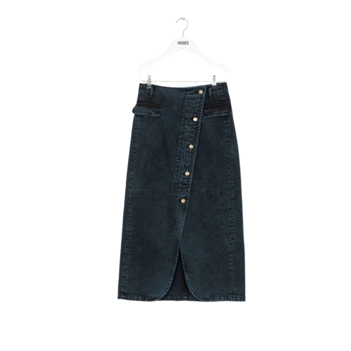 Indee Blue Black Trust Skirt