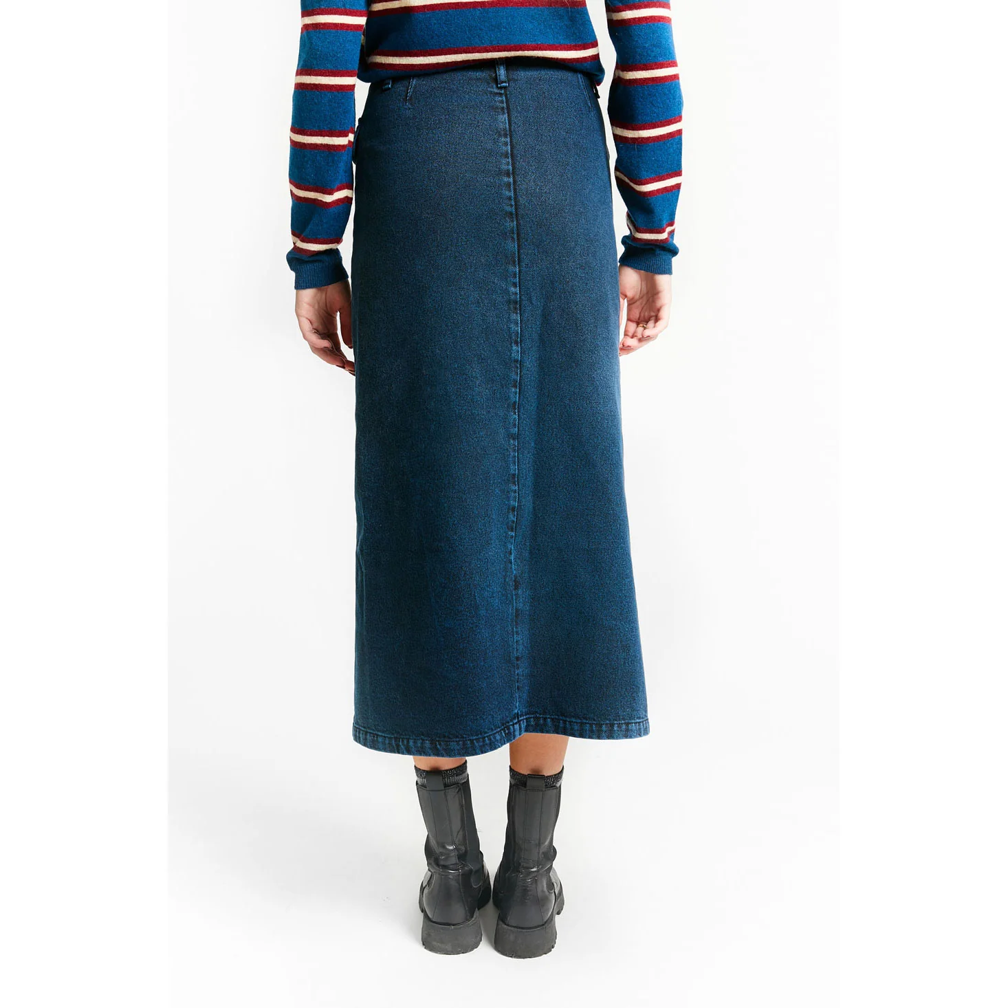 Indee Blue Black Trust Skirt - Image 3