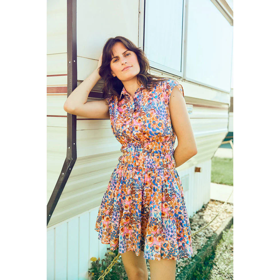 Indee Candy Pink Midi Puebla Dress - Image 2