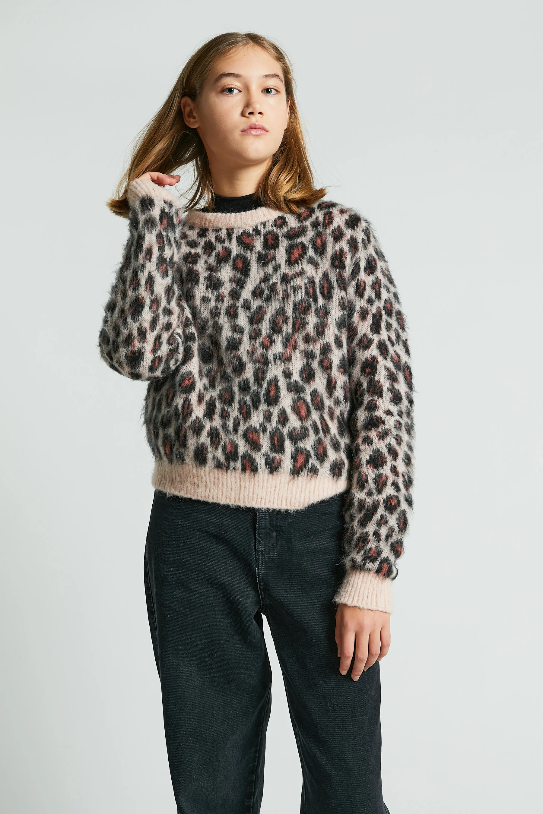 Indee Cappuino  Leapard Printed Sweater - Image 2