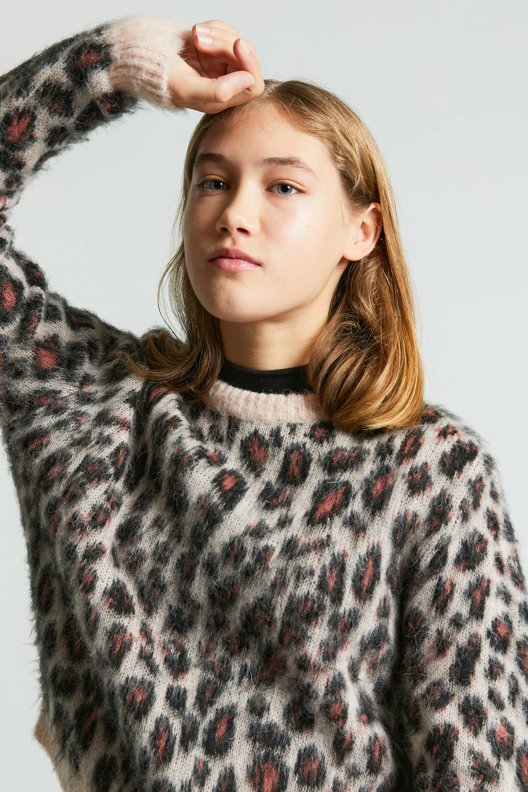 Indee Cappuino  Leapard Printed Sweater - Image 3