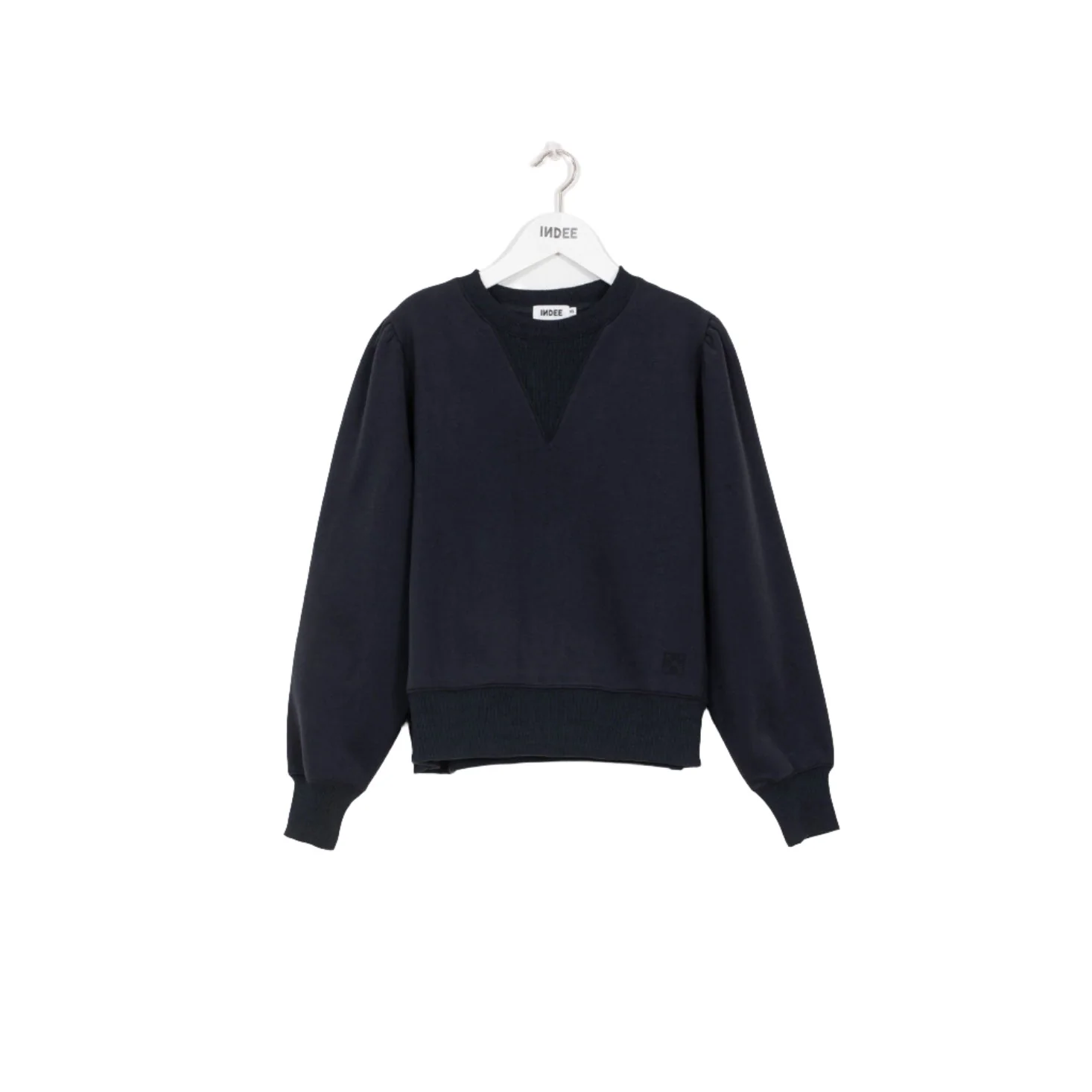 Indee Charcoal Round Neck Sweatshirt