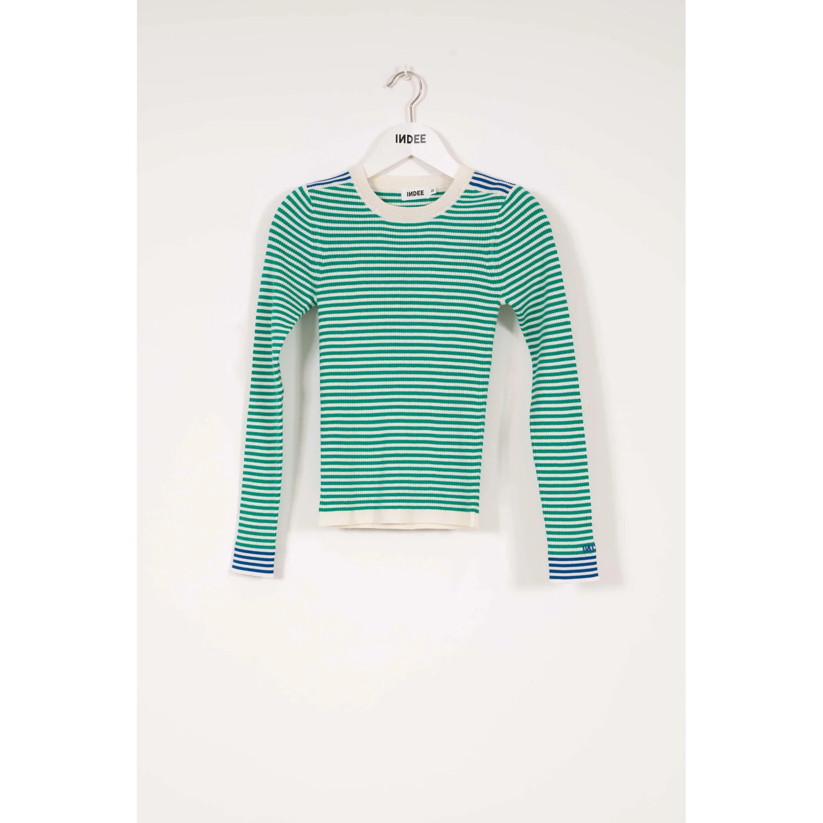 Indee Green Stripe Vesuvio Pullover