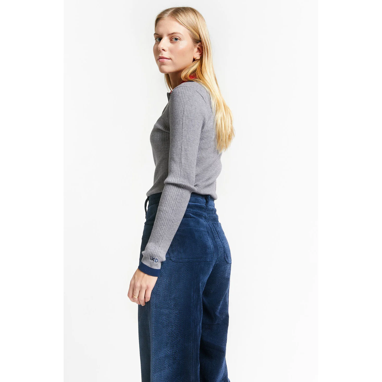 Indee Grey Melange Today Pullover - Image 4