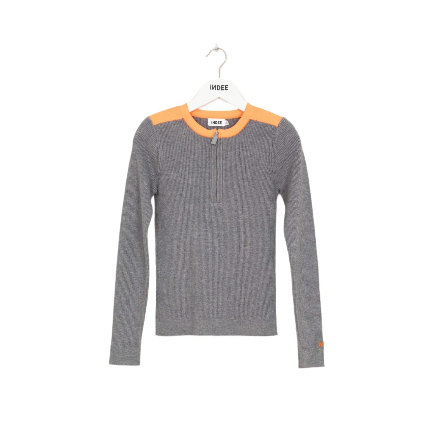 Indee Grey Melange Together Pullover