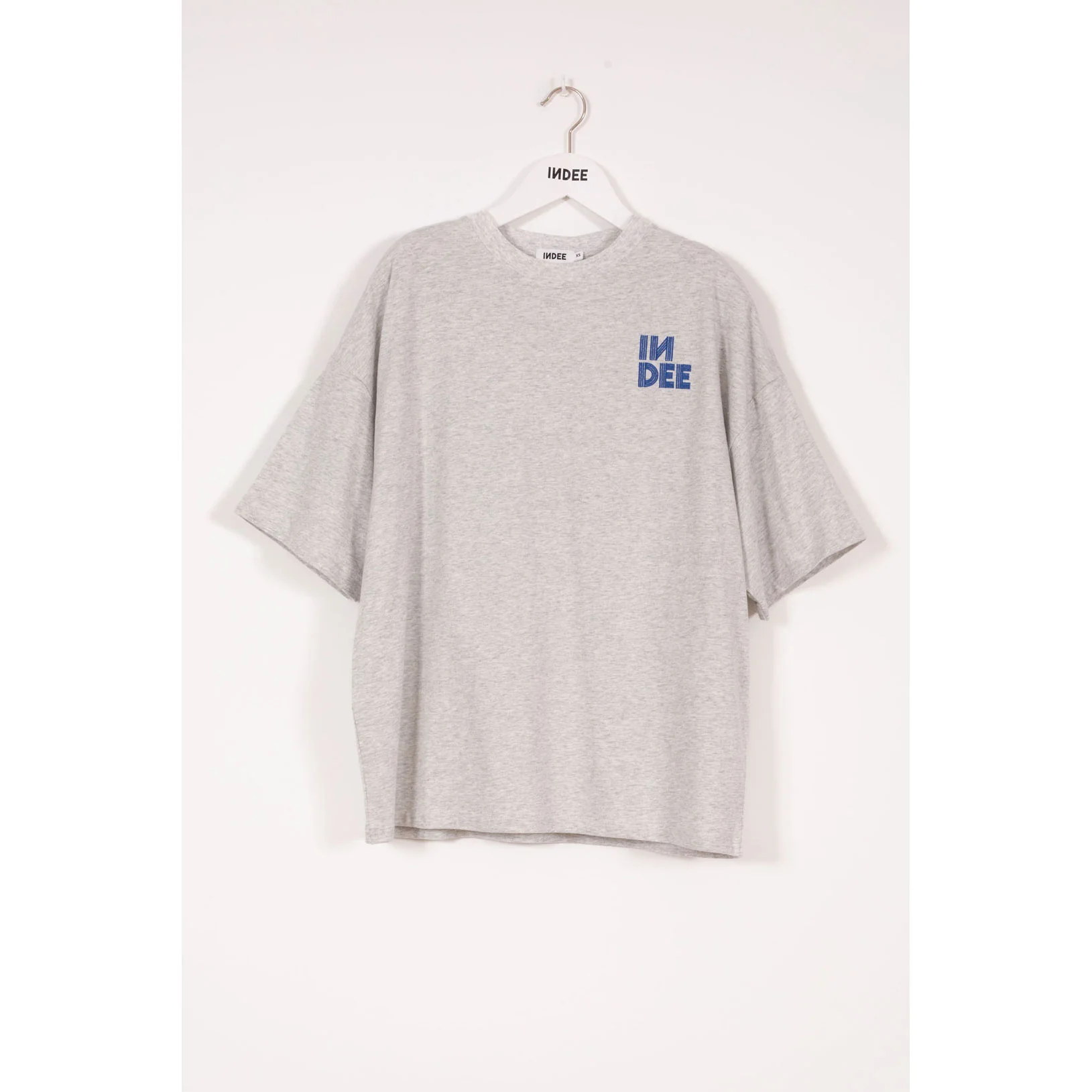 Indee Grey Melange Vibes Tee