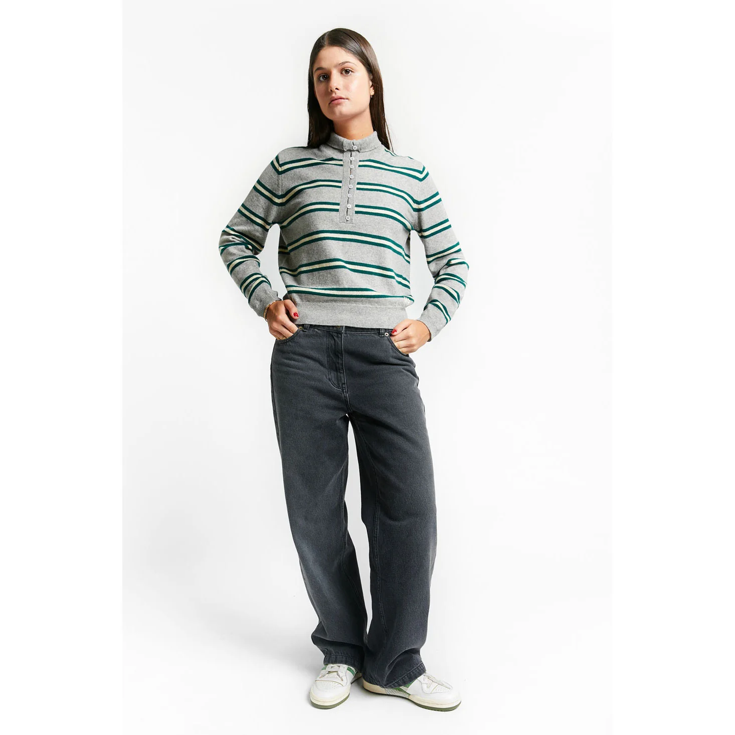 Indee Grey Tripoli Pullover - Image 2