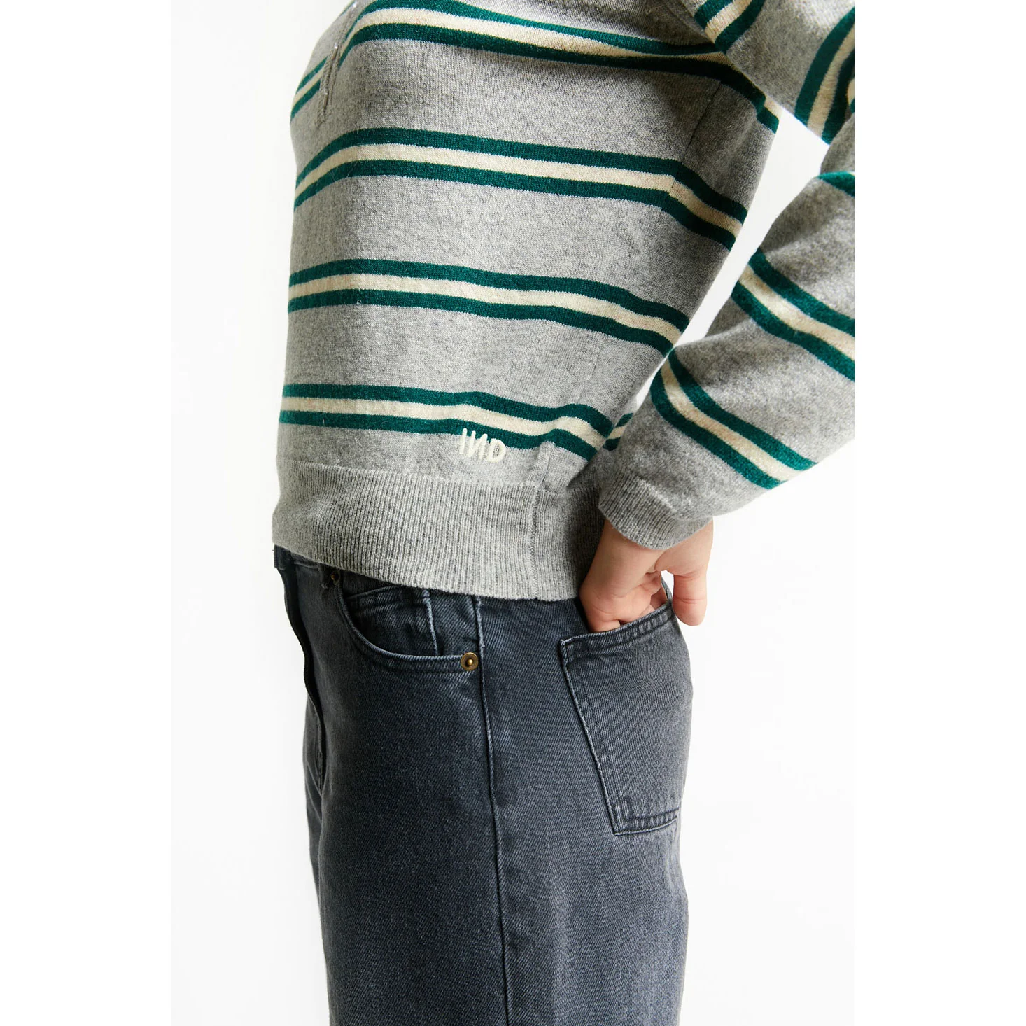 Indee Grey Tripoli Pullover - Image 3