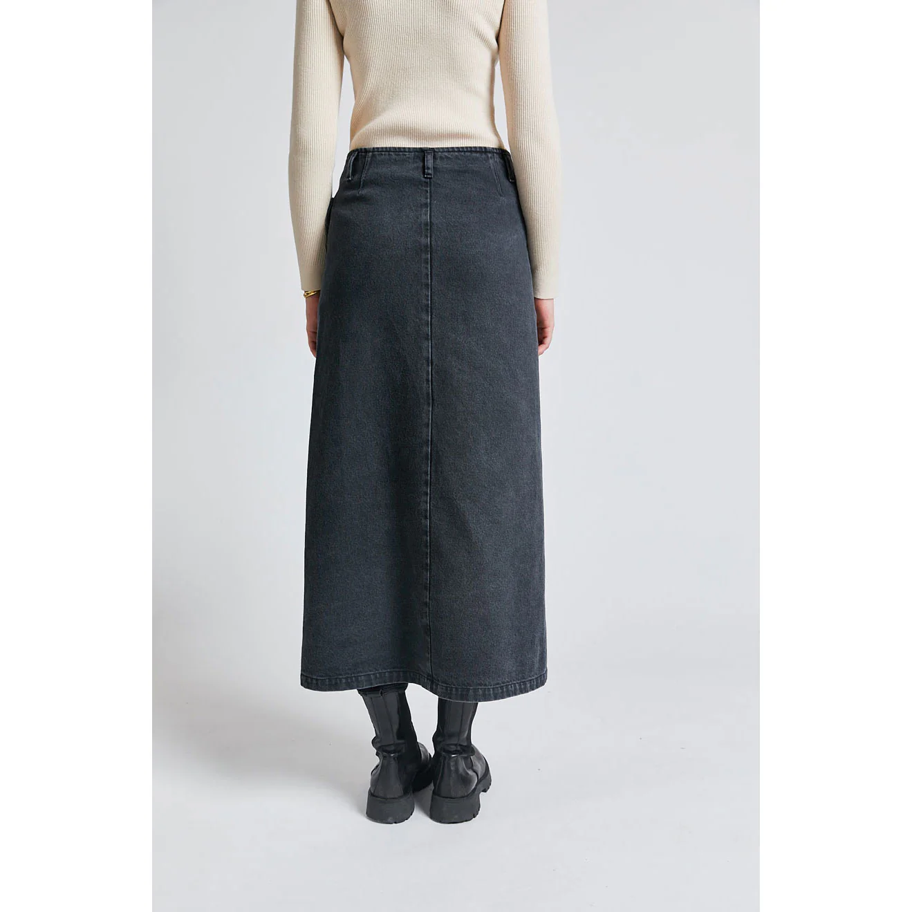 Indee Grey Trust Skirt - Image 3