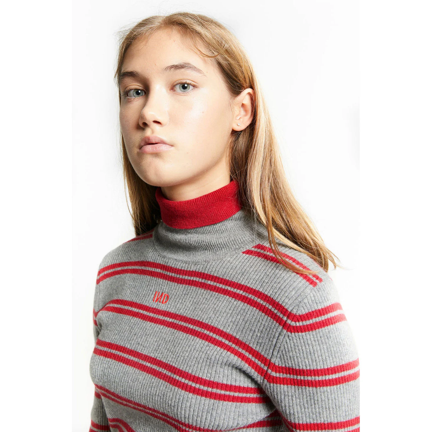 Indee Grey Twist Pullover - Image 4