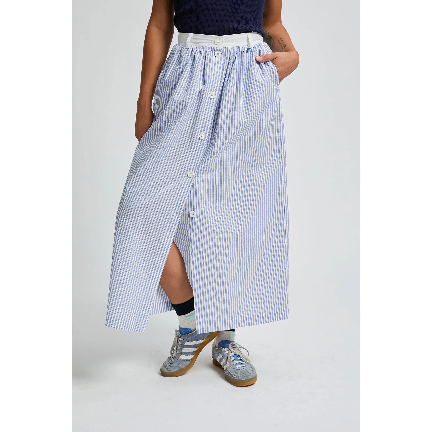 Indee Hydra Blue Vasco Skirt - Image 2