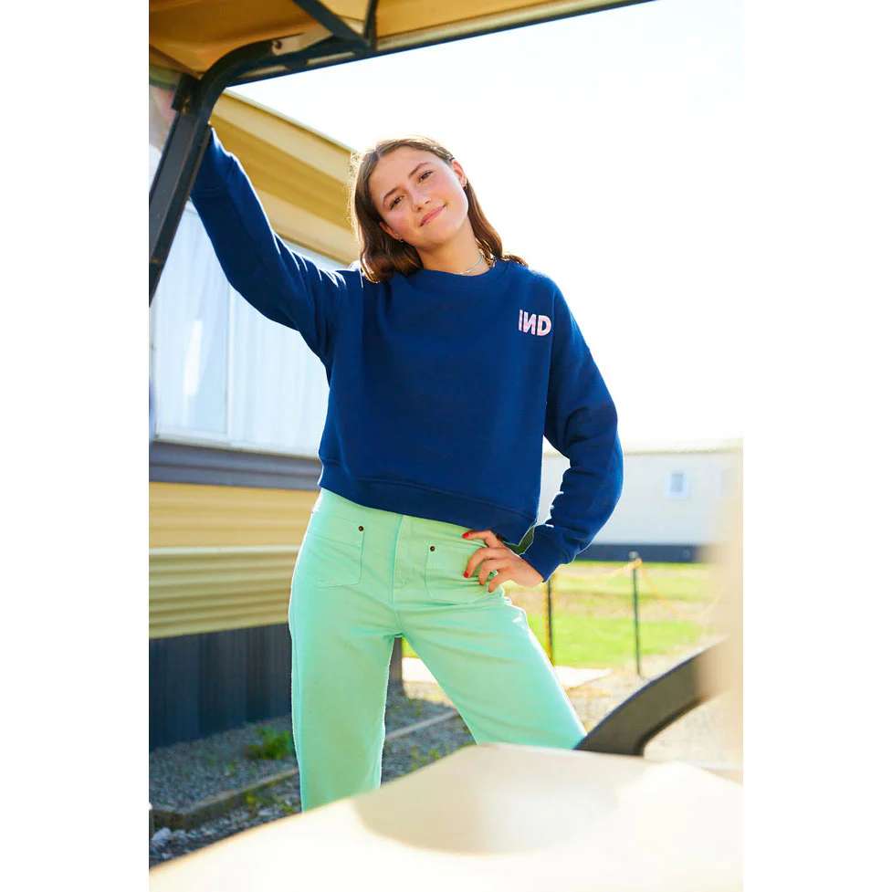 Indee Marine Blue IND Sweatshirt - Image 2