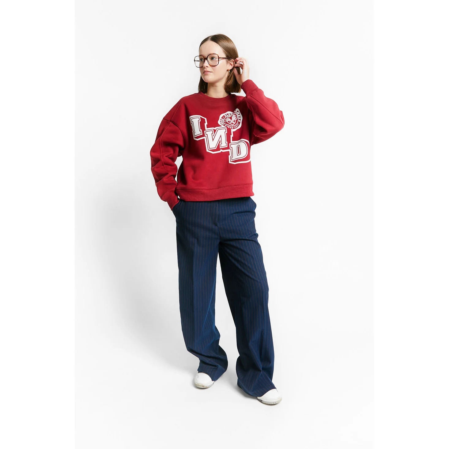 Indee Merlot Tatoo Sweater - Image 2