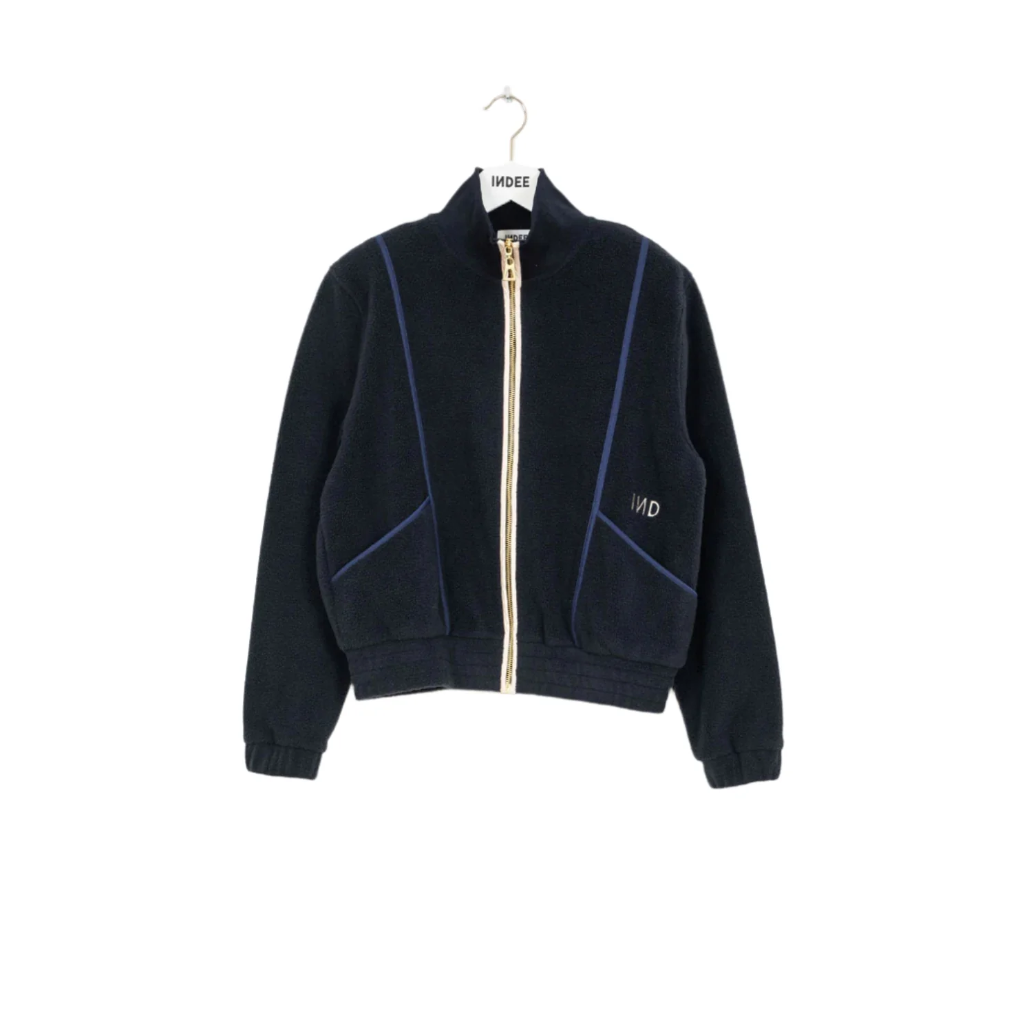 Indee Navy Tokyo Zip Sweater