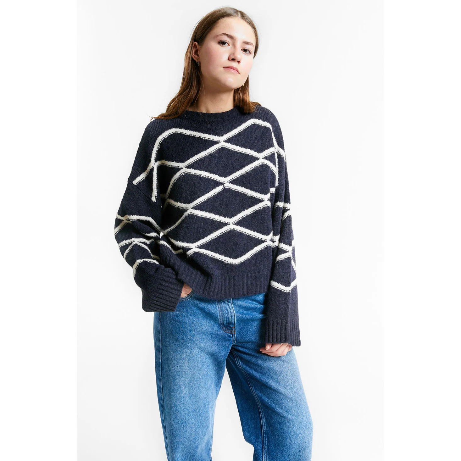 Indee Navy Triumph Pullover - Image 2