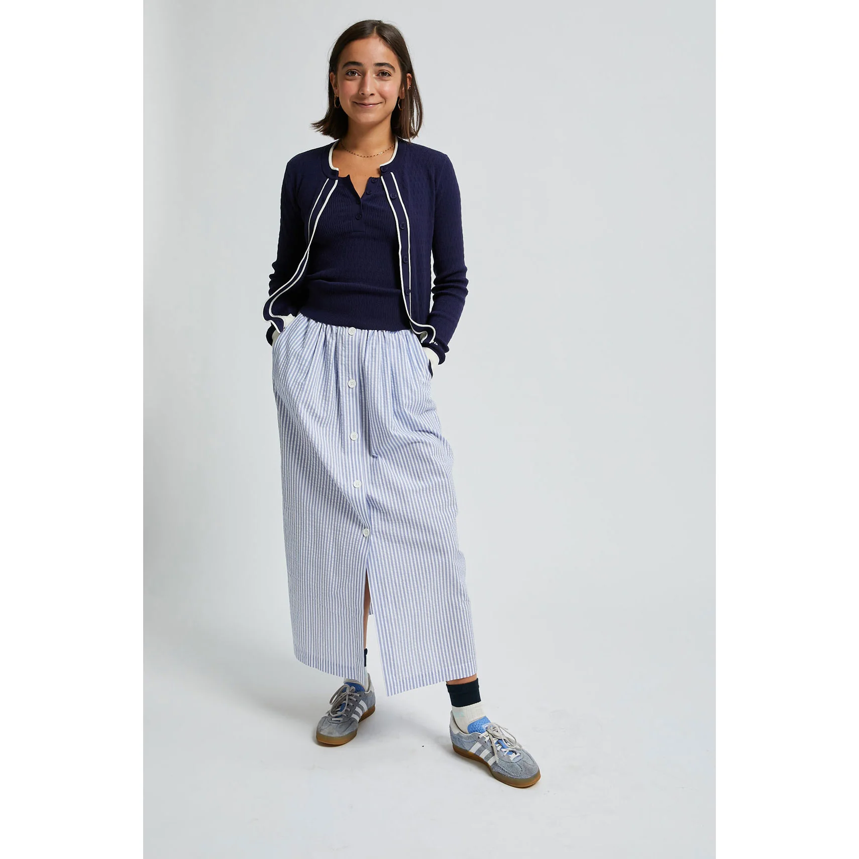 Indee Navy Vip Cardigan - Image 2
