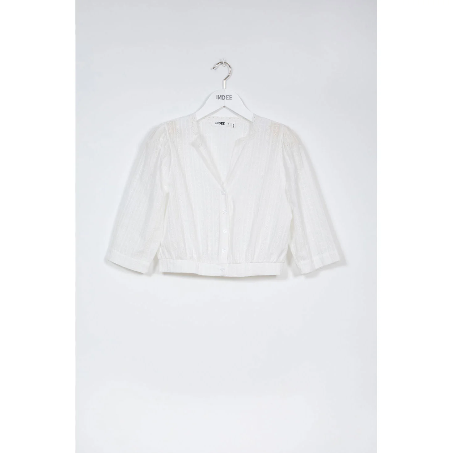 Indee Off White Fancy Piano Shirt