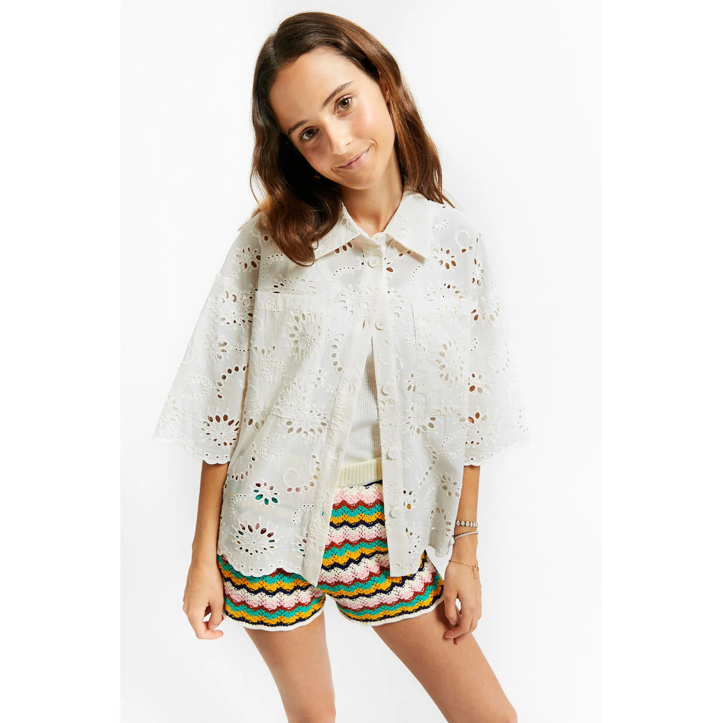 Indee Off White Valbelle Shirt - Image 3