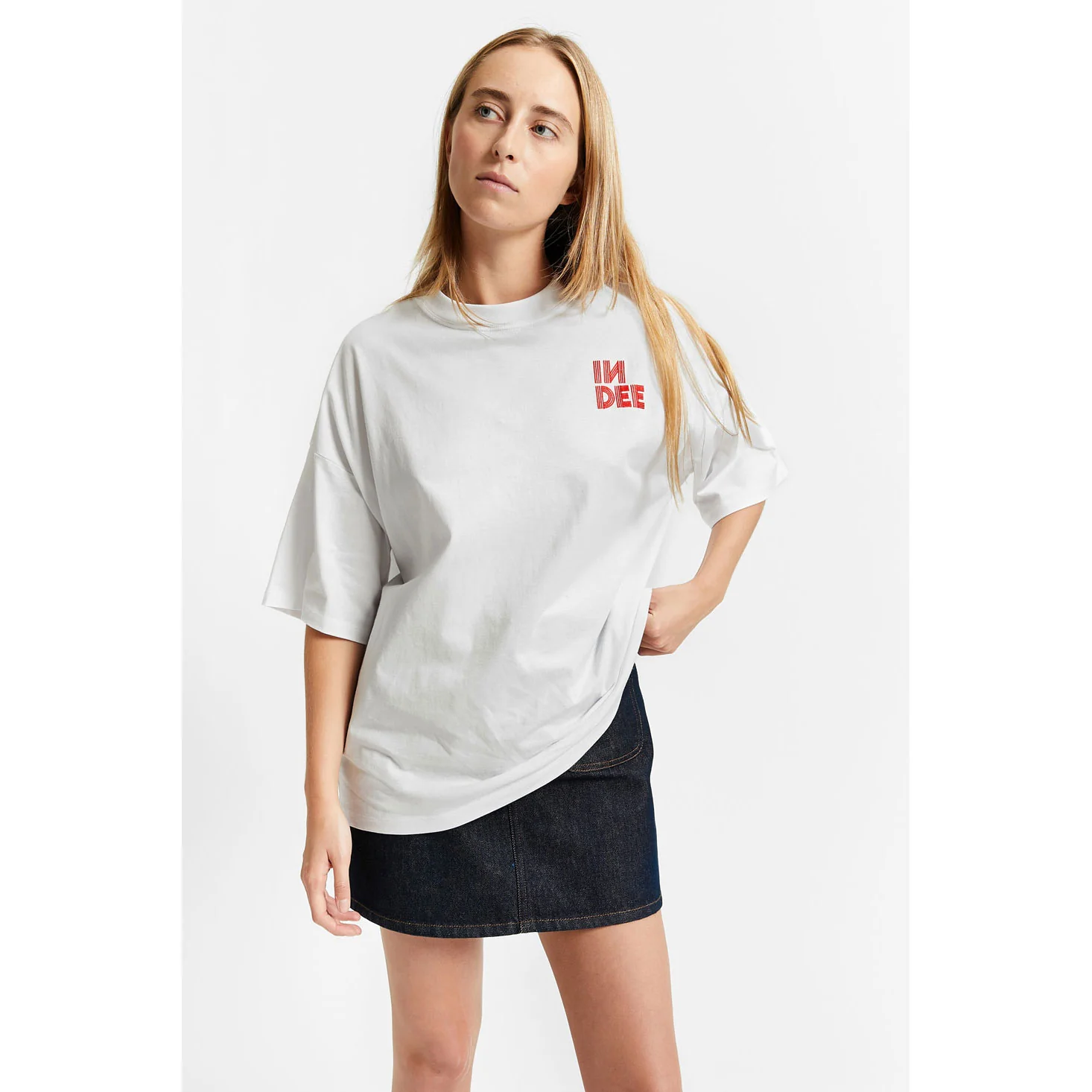 Indee Off White Vibes Tee - Image 2