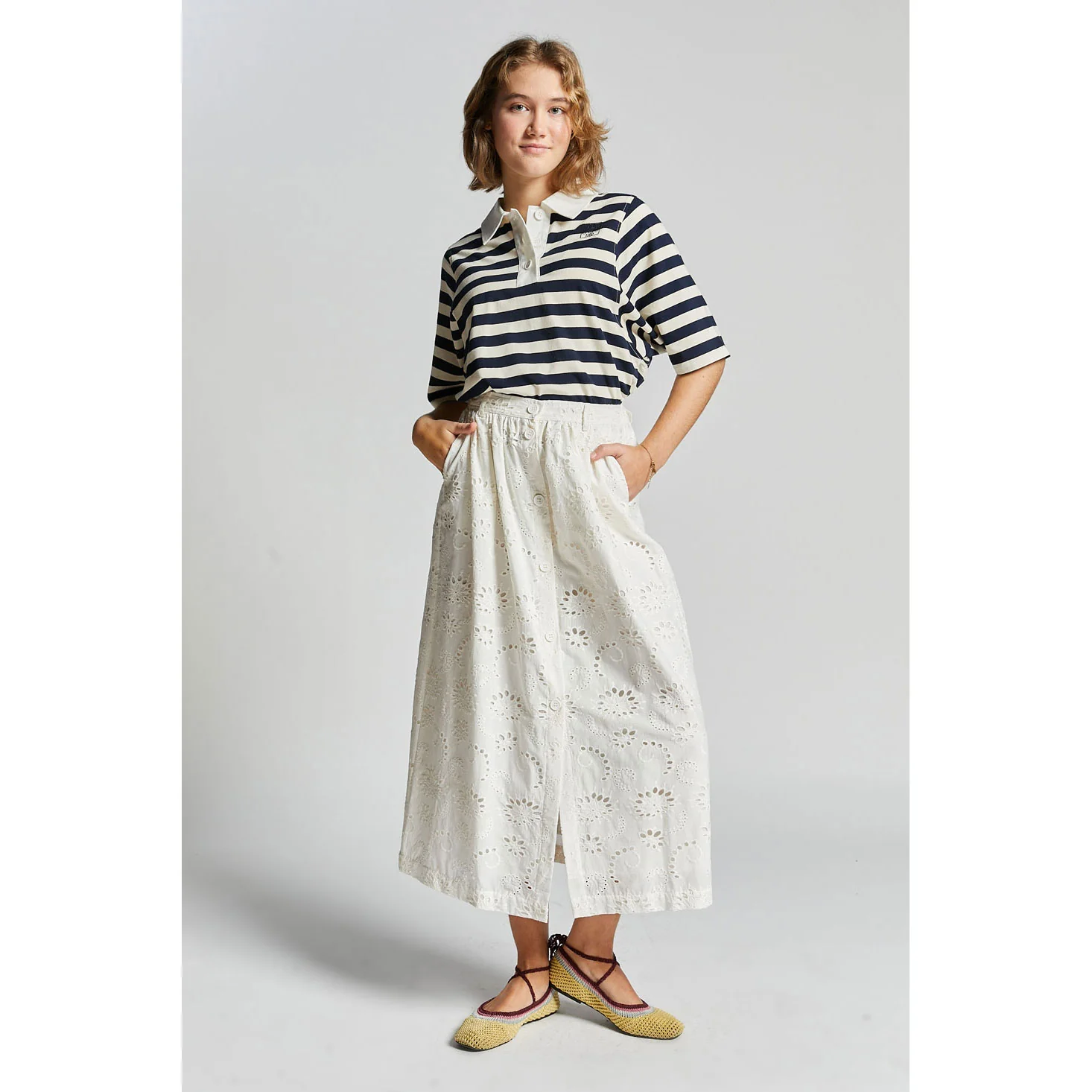 Indee Off White Villers Skirt - Image 2