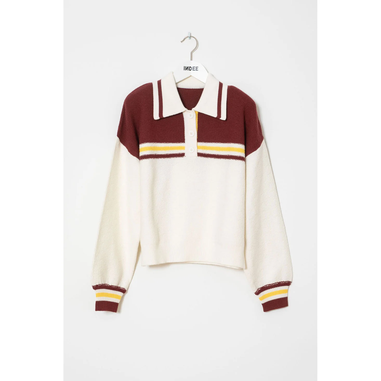 Indee Off White Vivid Sweater