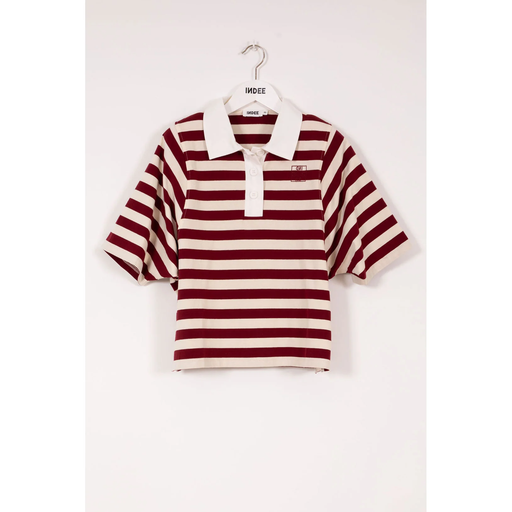 Indee Red Stripe Visible Tee