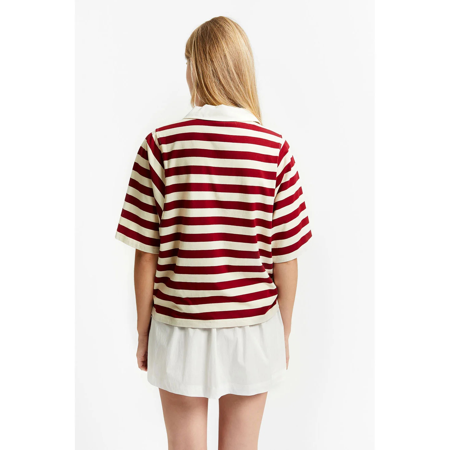 Indee Red Stripe Visible Tee - Image 3