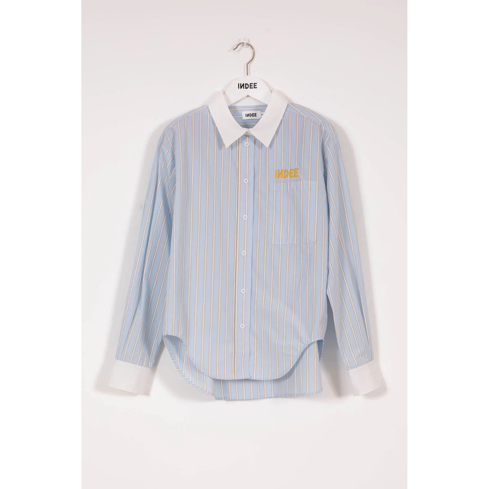 Indee Sky Blue Stripe Vizcaya Shirt