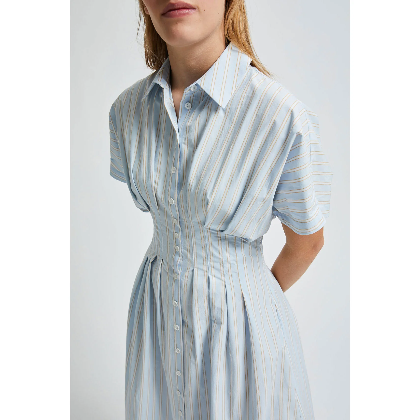 Indee Sky Blue Valois Dress - Image 3
