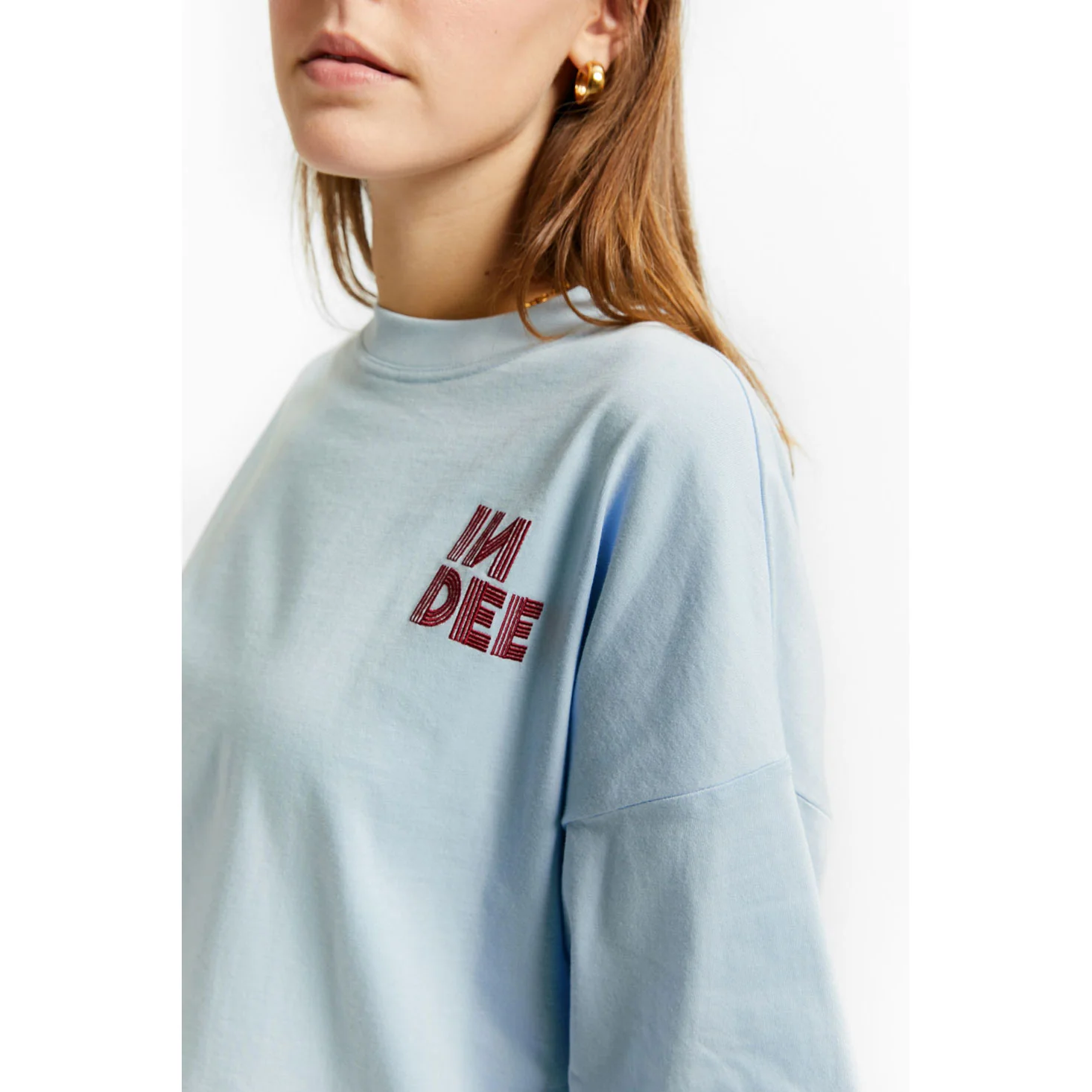Indee Sky Blue Vibes Tee - Image 2