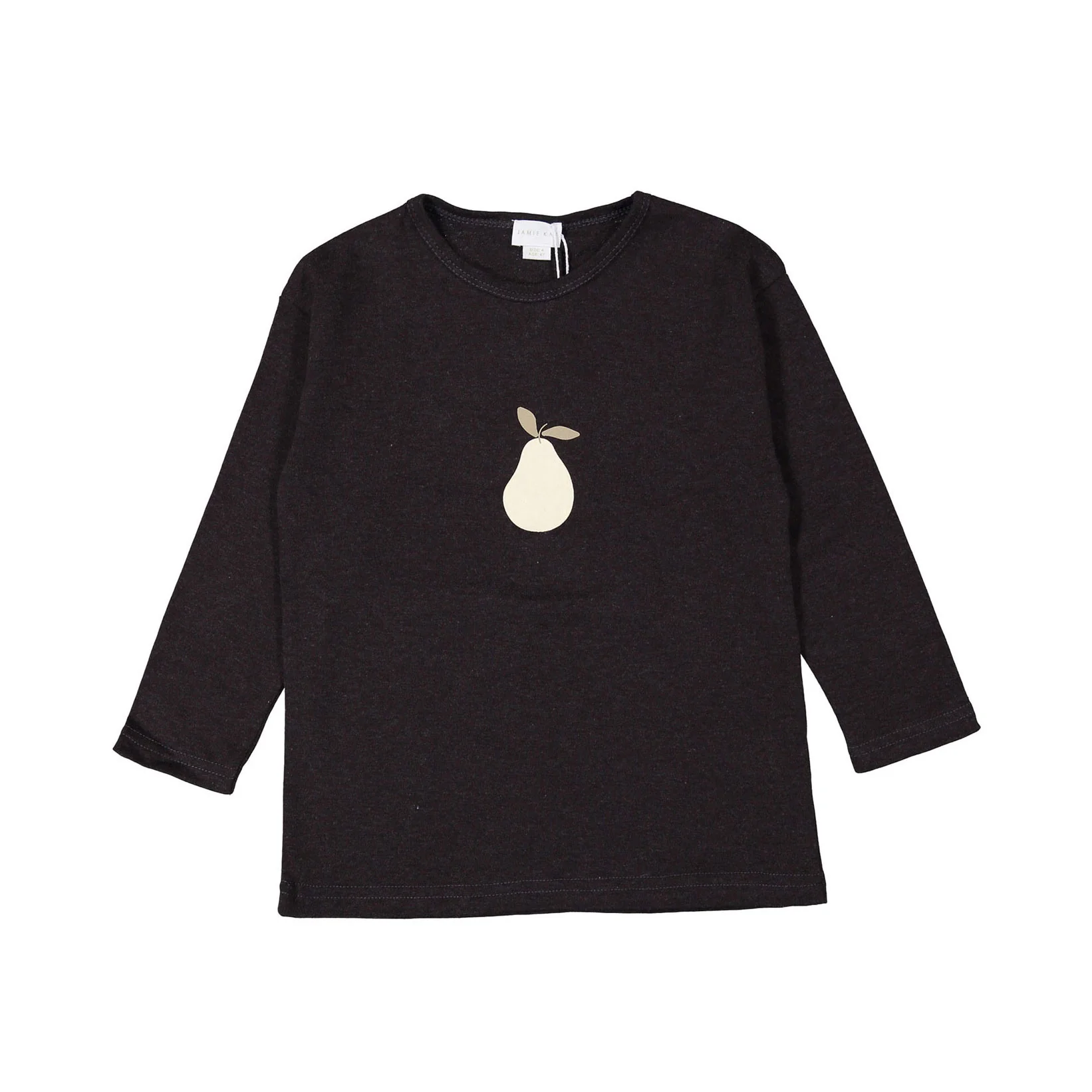 Jamie Kay Arnold Pima Cotton Long Sleeve Top - Dark Chocolate
