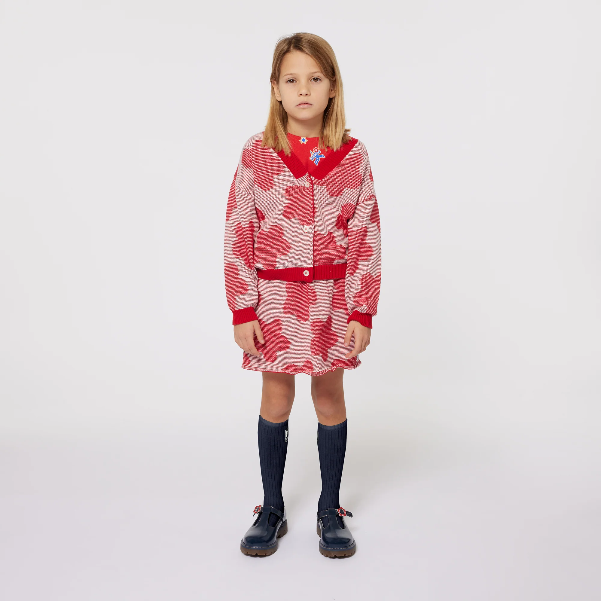 Kenzo Dark Red Knitted Cardigan - Image 2
