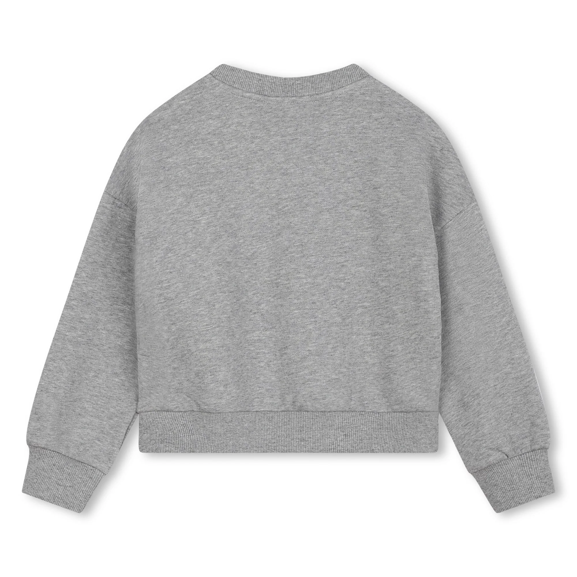 Kenzo Grey Marle Logo Sweatshirt - Image 2