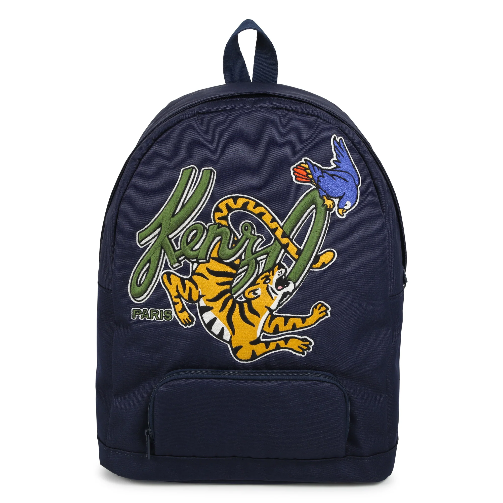 Kenzo Navy Canvas Backpack