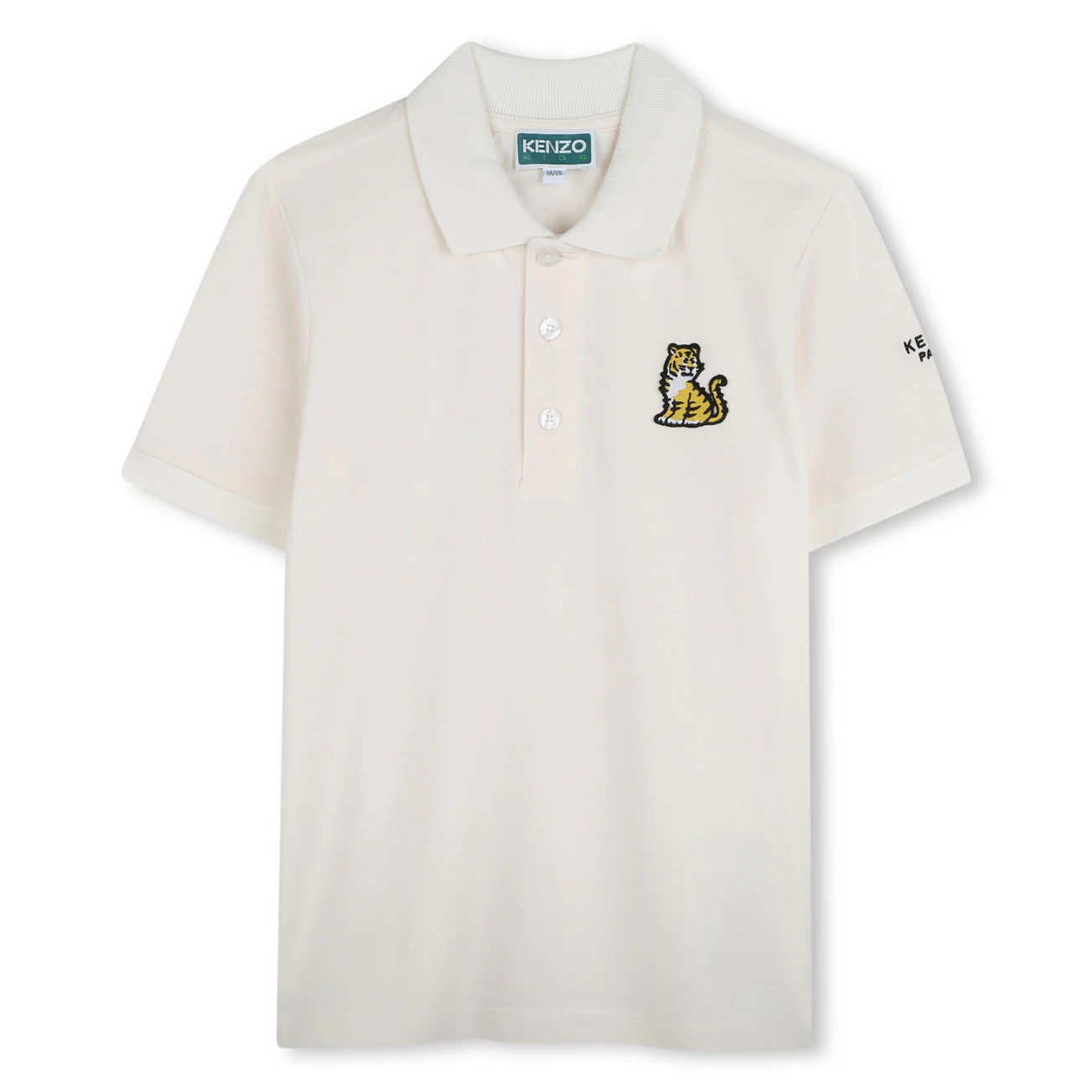 Kenzo Off White Kotara Tiger Patch Polo