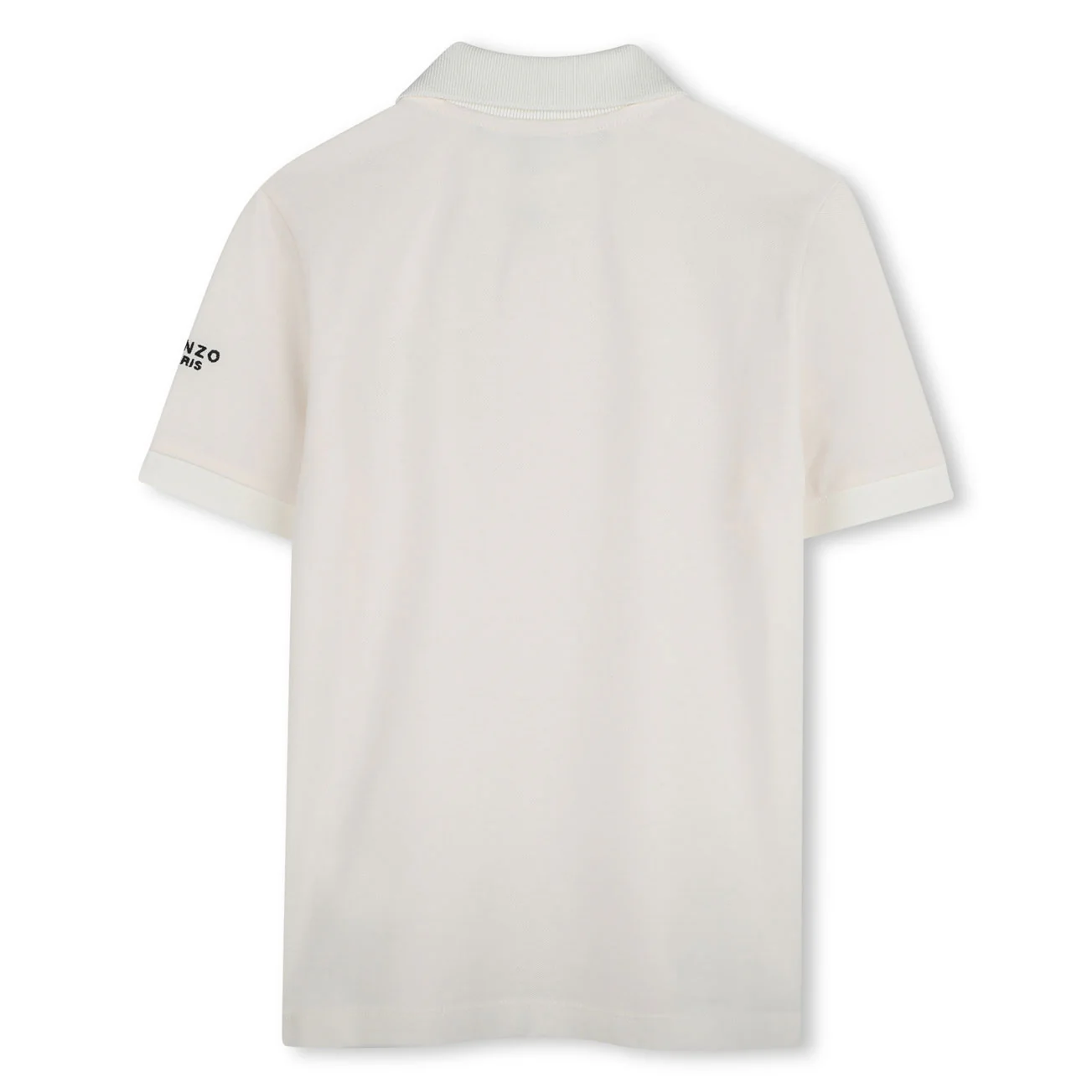 Kenzo Off White Kotara Tiger Patch Polo - Image 2