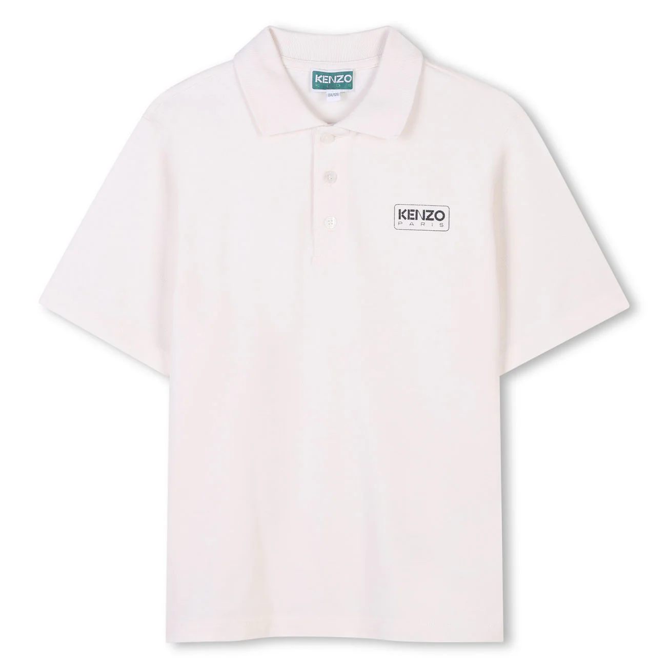Kenzo Off White Logo Chest Polo