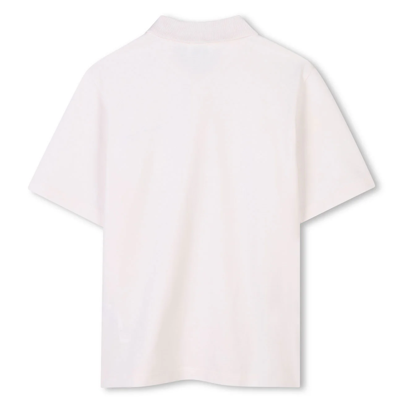 Kenzo Off White Logo Chest Polo - Image 2