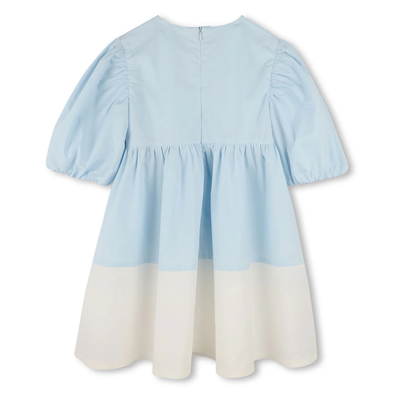 Kenzo Pale Blue Bi Color Dress - Image 3