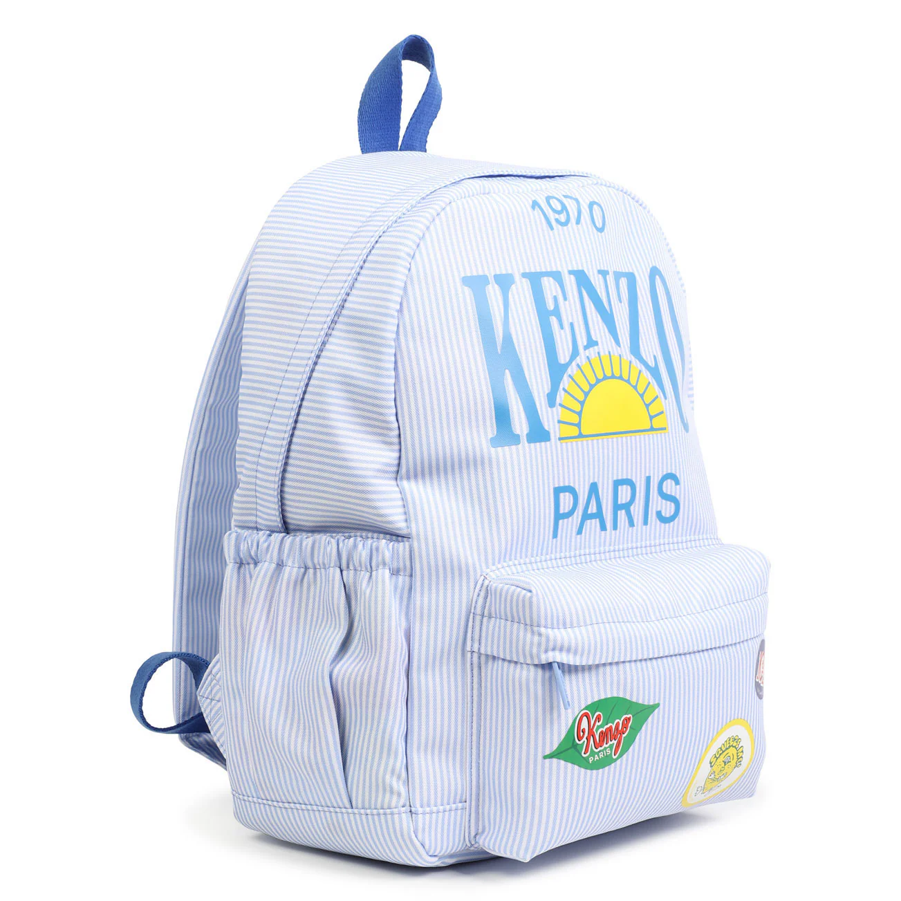 Kenzo Pale Blue Sun Logo Backpack - Image 3