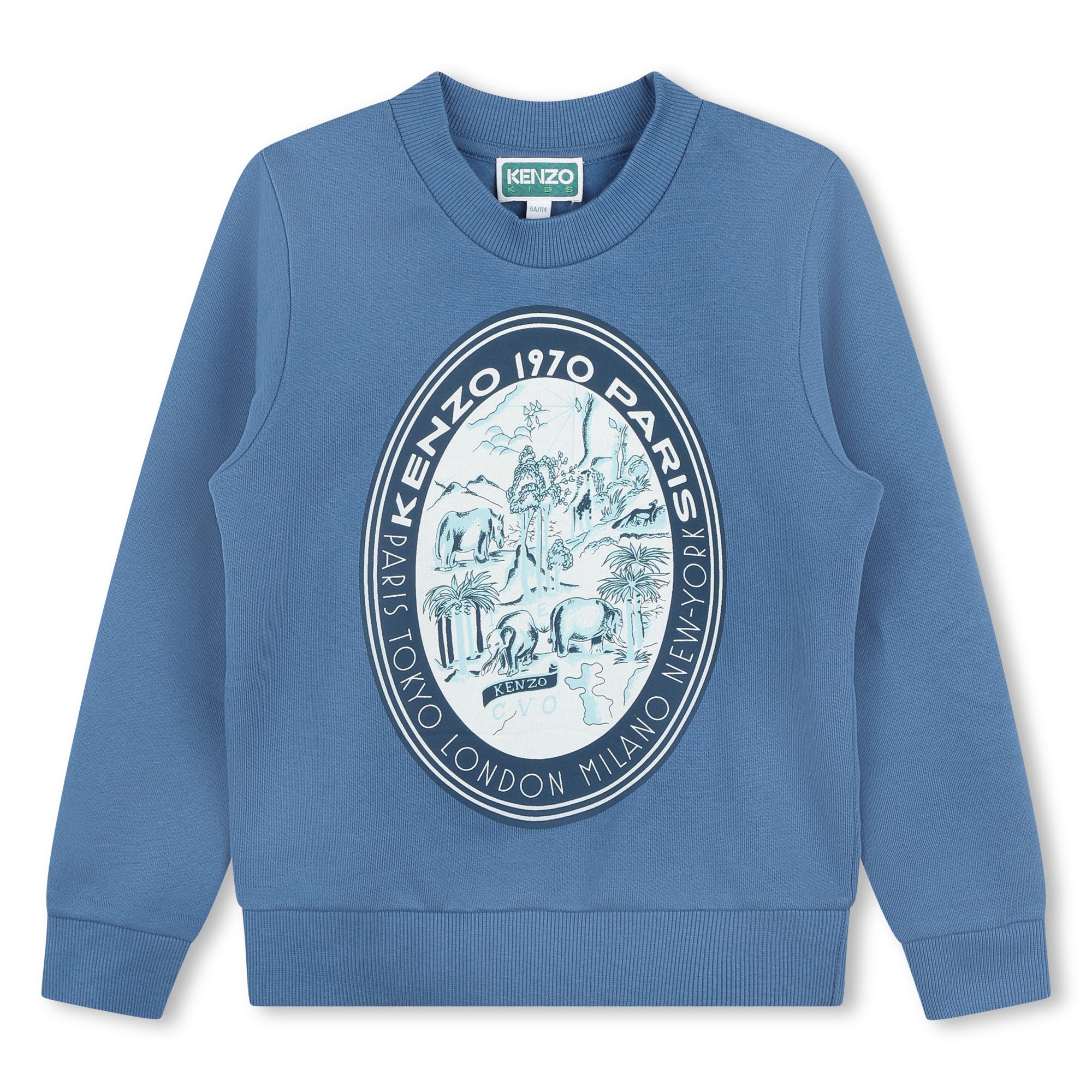 Kenzo Pale Blue Sweatshirt