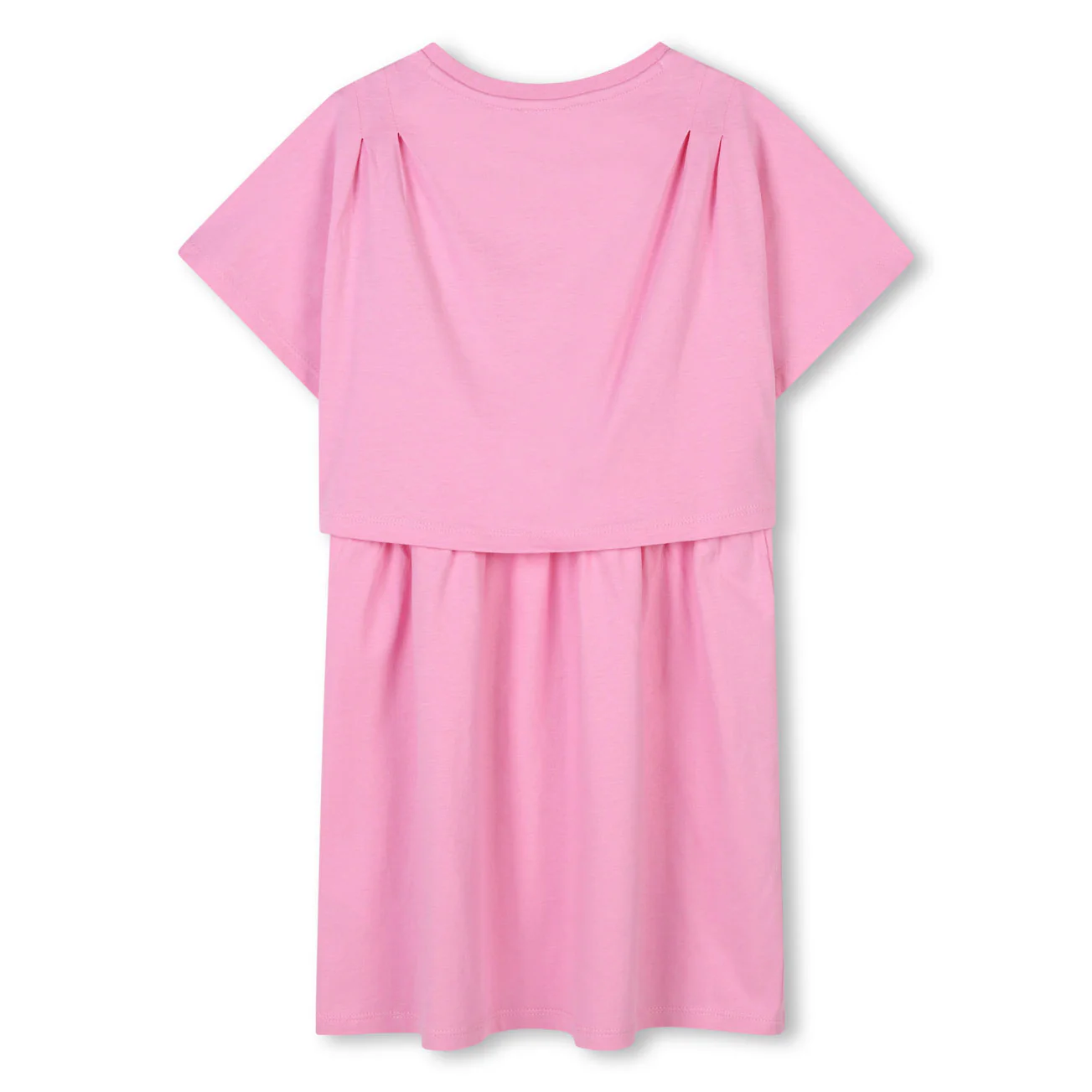 Kenzo Pink Graphic Logo Detailed Dress - Image 2