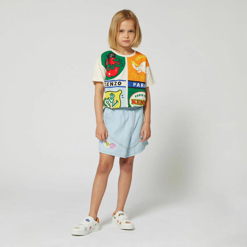 Kenzo Sand Artwork Tee - Image 2