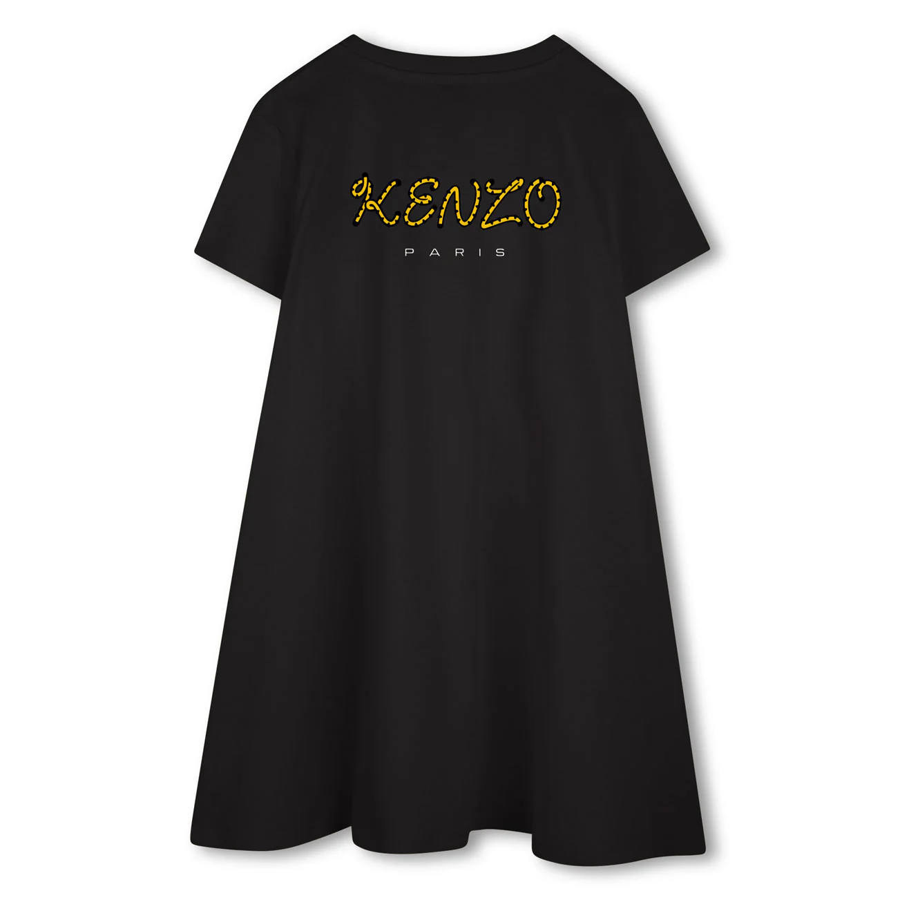 Kenzo Slate Blue Tiger Logo Dress - Image 2