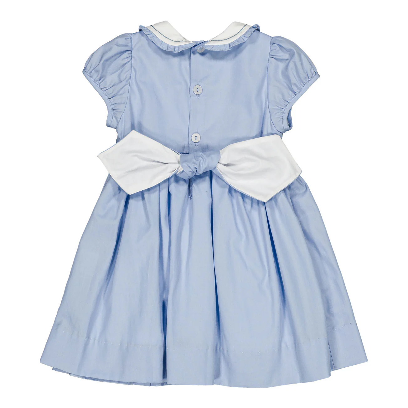 Kidiwi Cornflower Heloise Smocked Dress - Image 3