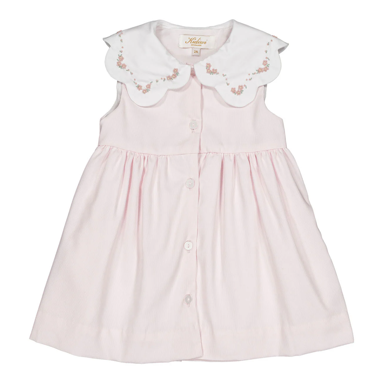 Kidiwi Pink Pique Colette Dress