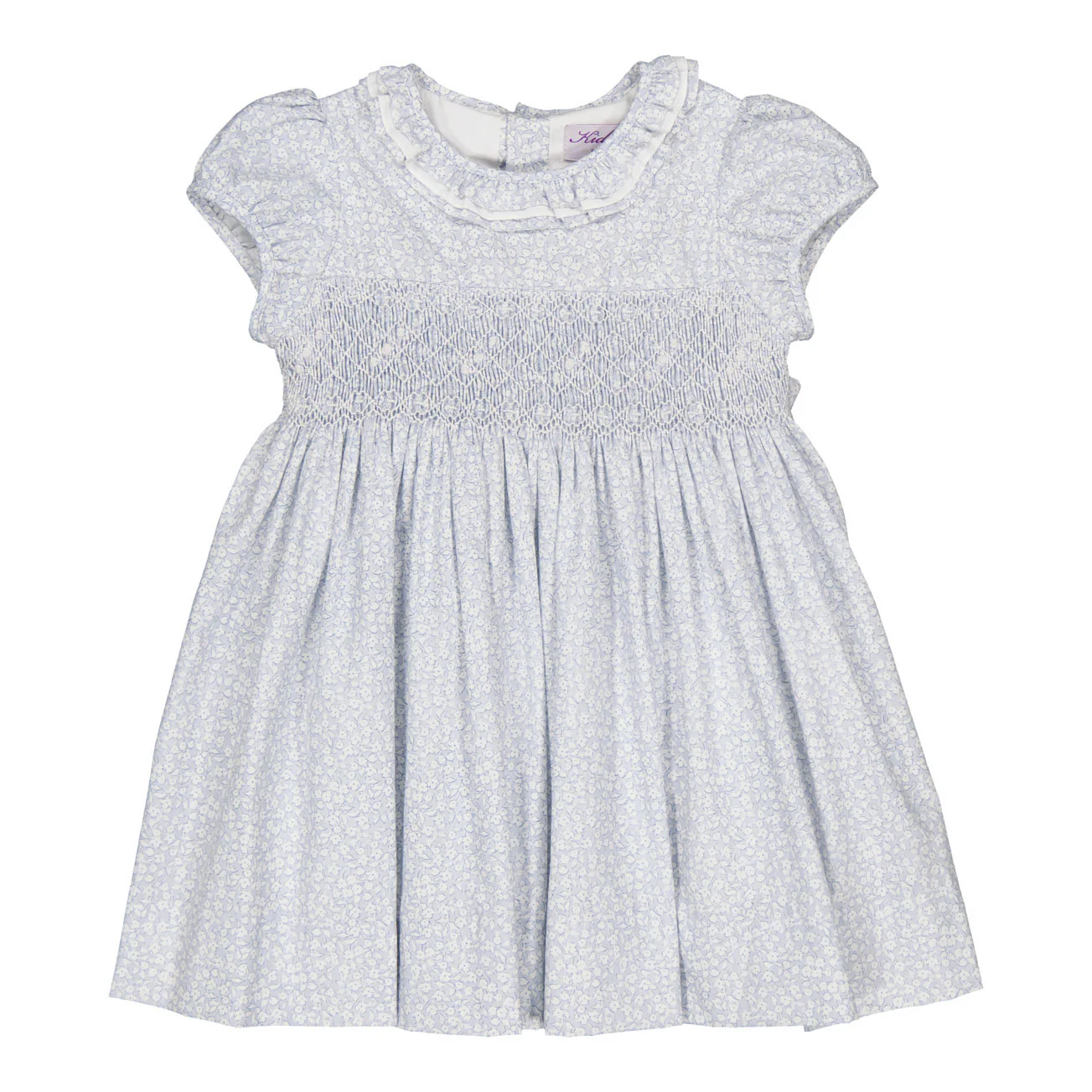 Kidiwi Small Sky Blue Print Hars Dress
